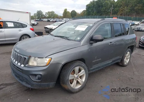 2012 Jeep Compass Latitude из США, поврежденный, VIN 1C4NJDEB4CD511695